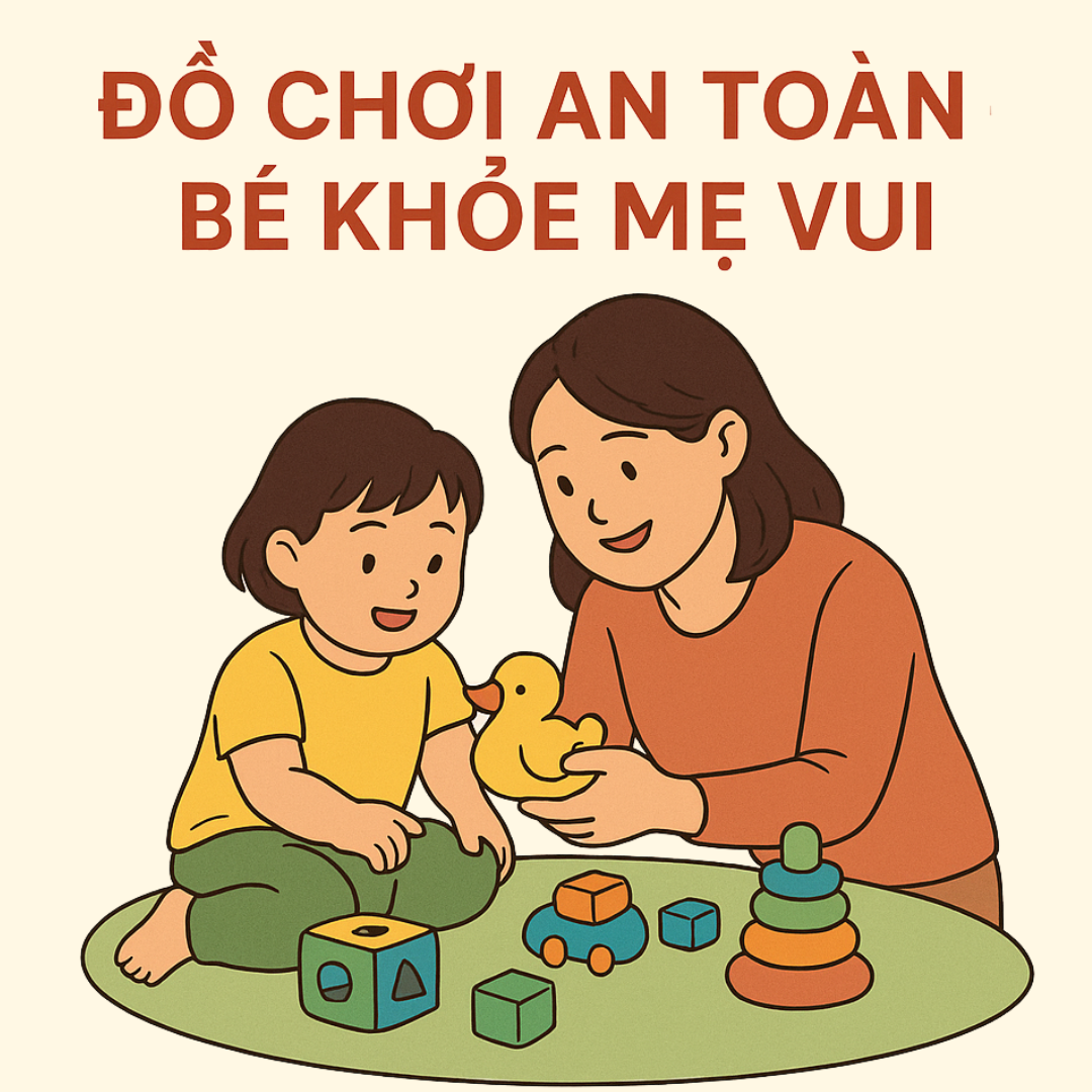 ĐỒ CHƠI AN TOÀN – BÉ KHỎE MẸ VUI