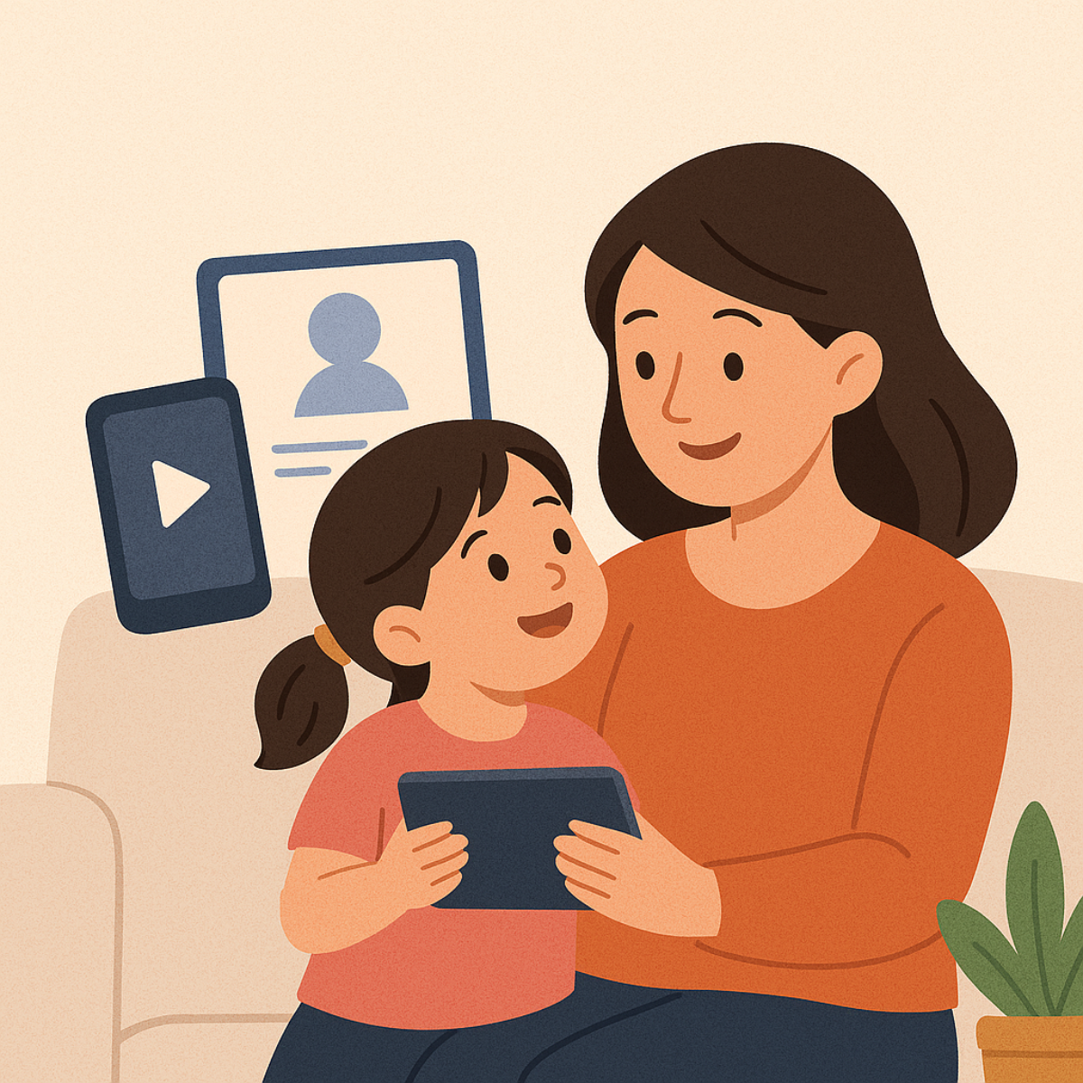 BÉ HỌC GÌ TỪ MẸ TRONG THỜI ĐẠI KỸ THUẬT SỐ?