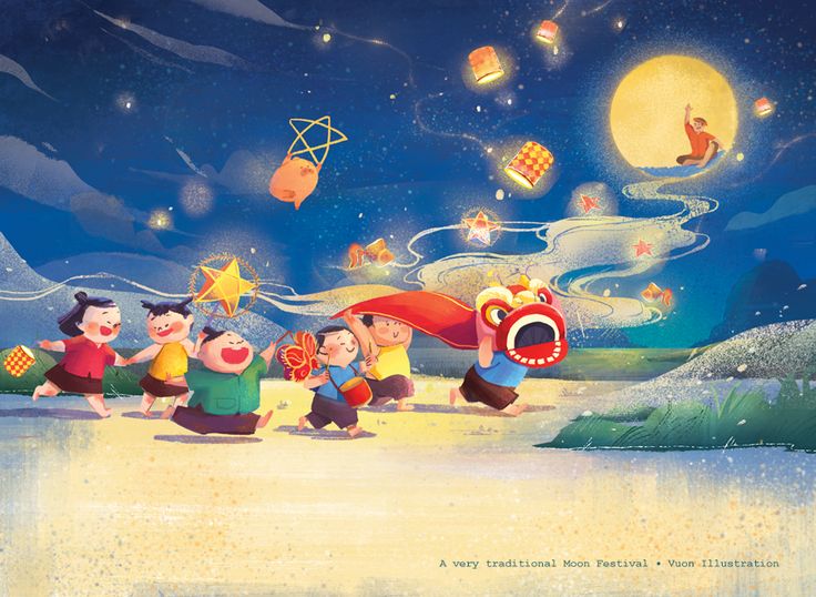 Đồ chơi trung thu bắt nguồn từ đâu? - Ba mẹ kể bé nghe