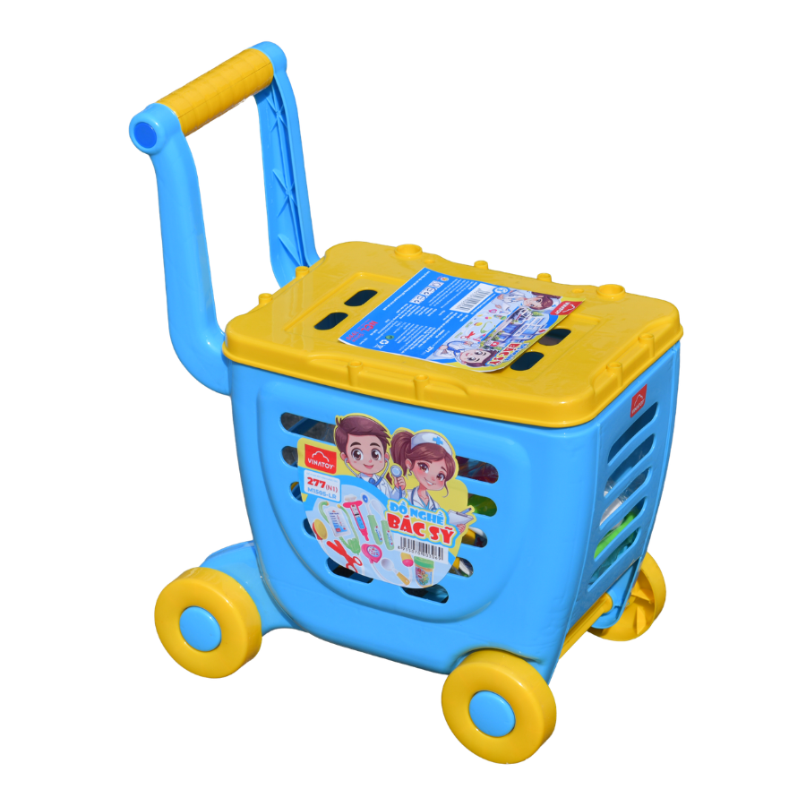 ĐỒ CHƠI XE ĐẨY ĐỒ NGHỀ BÁC SĨ VINATOY 277 N1